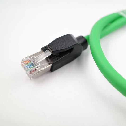 Industrial Ethernet cable Green ROHS L=500MM