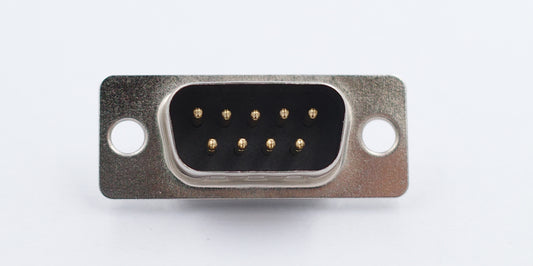 D-sub VGA connector 9P male black half Gold plating