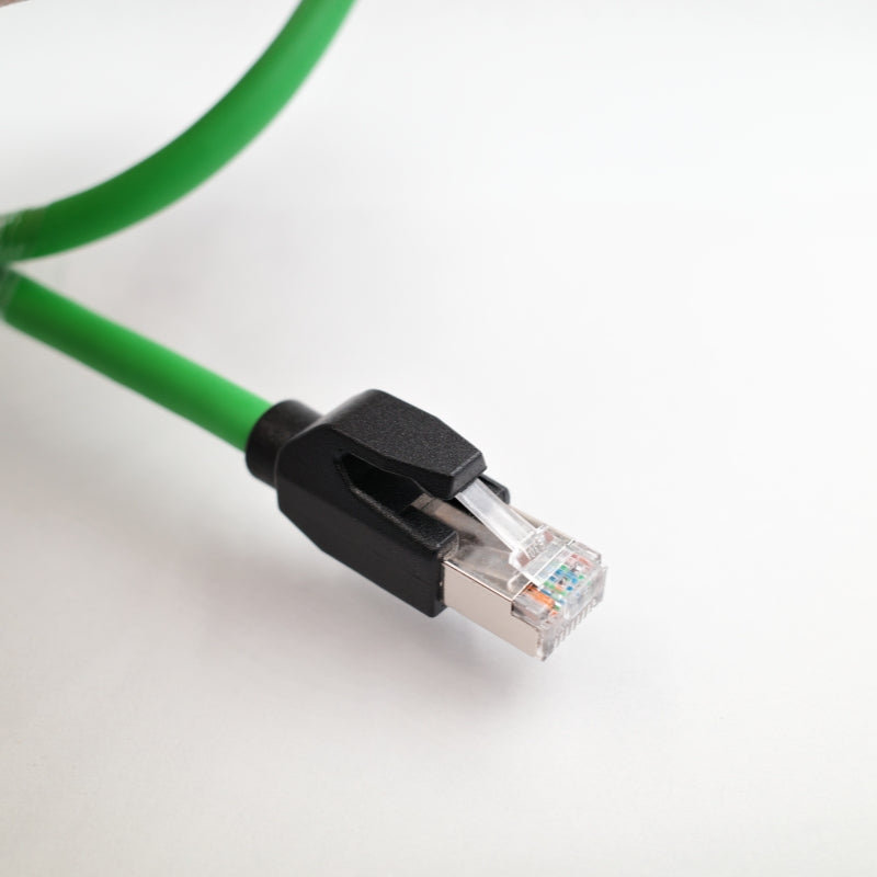Industrial Ethernet cable Green ROHS　L＝500MM